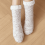 Stocaí Slipper Tiubha Línithe le Olann Uain do Mhná, 1 Péire 6