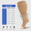 AIGIA Compression Socks Extra Wide Calf 2 Pairs 4