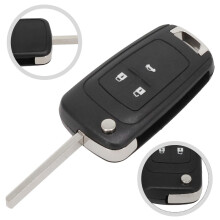 Opel Astra Flip Car Key Fob Case Shell 3-Button