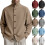 Herren-Strickjacke in lockerer Passform, grau, XL 4