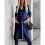 Womens Long Cardigans Cable Knitted Open Front Oversized Belted Solid Color Outerwear Sweater Coat Knitwear 8