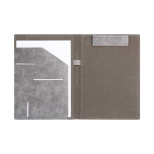 Padfolio with Clipboard Faux Leather A4/Letter