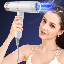 Professional Electric Hair Dryer with Hot Wind Comb – Lightweight, Fast-Drying, Cool/Care/Dry Modes, Compatible with Salon & Home Use