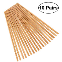 Elegant Wooden Bamboo Chopsticks 10 Pairs