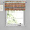 Rustic Farmhouse Valances 52x18 inch Brown Curtains 3