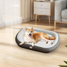 Medium Dog Crate Bed – Indestructible Memory Foam Pad