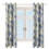 Floral Printed Window Curtains Blackout Thermal Insulated 3