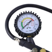 Digital Tire Inflator, 250 PSI, Pressure Gauge, Rubber Hose & Quick Connect Coupler, 0.1 PSI Resolution