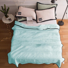 Xoxingysm Four-Piece Set Solid Color Silk Conditioning Blanket Cool Summer Quilted Blanket Absorbs Body Heat to Keep You Cool