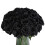 Rose artificiali di seta nera per bouquet da sposa 1