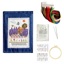 Embroidery Book for Beginners Portable Sewing Practice Guide