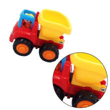 Green ABS Toy Dump Truck for Kids, No Battery Required