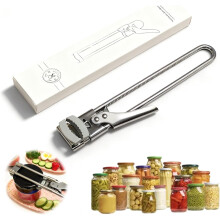 Stainless Steel Jar Opener Adjustable High-Leverage