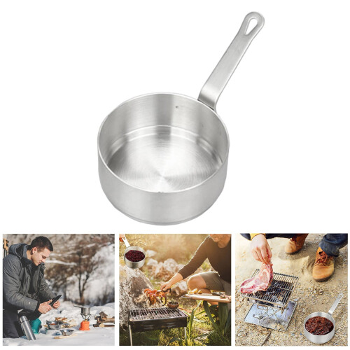 Stainless Steel Saucepan 3.5 Quart Compatible with All
