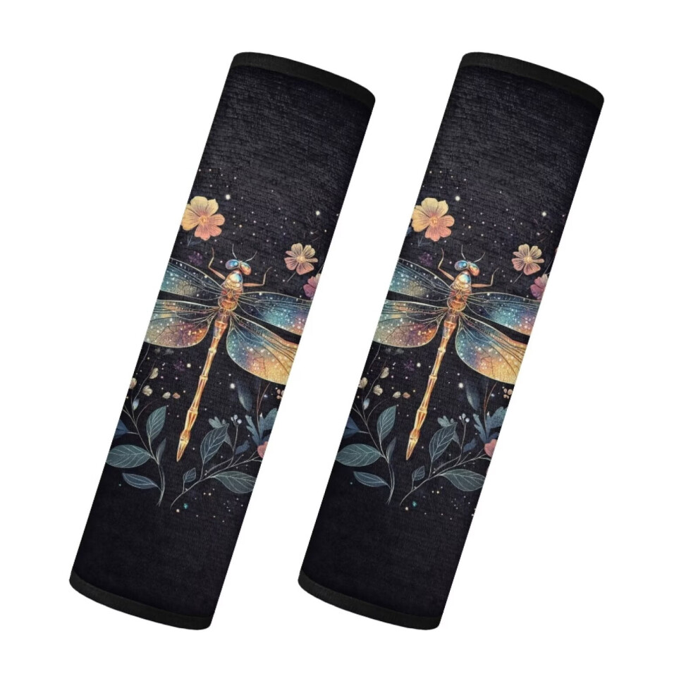 Dragonfly Car Seat Belt Covers Soft Shoulder Pads 2 Pcs 959110495339