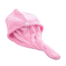 Mikrofiberhårduk Superabsorberande Turban Wrap för Långa