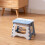 Tabouret pliant portable et léger en plastique avec 1