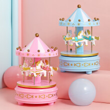 Kids Carousel Music Box Birthday Christmas Gift
