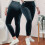 Women's Velvet Pants Solid Color Elastic Waist 1