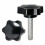 Torx Handle Screw Plastic Star Bolt Handle Screw Plastic Knob 4mmx11.8mm 3