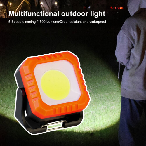 Magnetic Rechargeable LED Work Light Type-C 5 Modes 180
