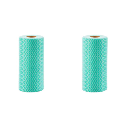 Reusable Dish Cloths Heavy Duty 100 Count 2 Rolls
