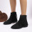 Botines bohemios para mujer con flecos y borlas (1 par) 1