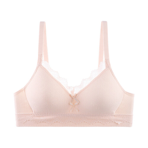 Teen Girls Bras Comfortable Breathable Fixed Cup Thin