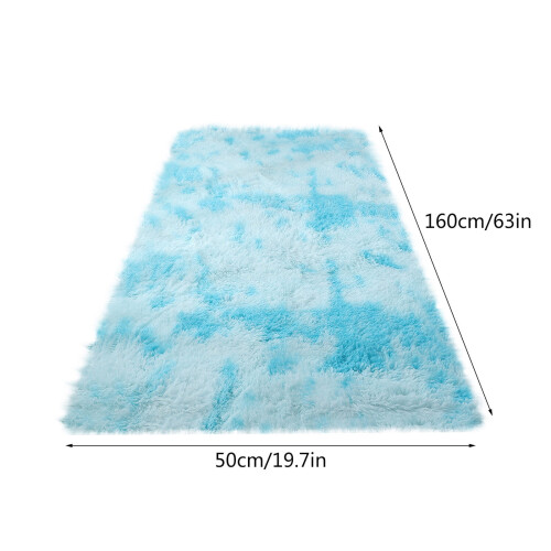Tapis antidérapant en polyester et coton 61 x 91 cm 2