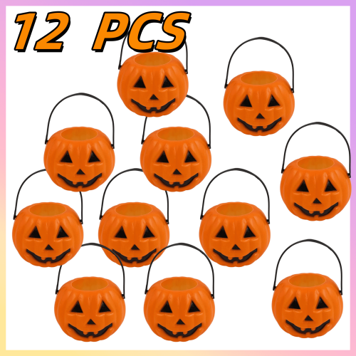 Halloweenpumpagodishink med handtag