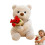 Valentine's Day Rose Bear Plush Toy Gift 1