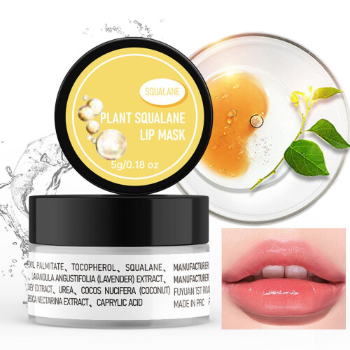 Lip Exfoliator with Squalane for Hydration and Line