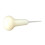 Braille Writing Pen White Comfortable Grip 1pc 1