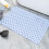 Rectangular Anti-Slip Bathroom Mat with Suction Cups, PVC Massage Foot Mat, Easy Clean, Multi-Scene Use 1