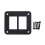 Aluminum Rocker Switch Panel Housing for Car Boat Auto 1