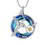 Collier urne funéraire en cristal Cercle de Vie – 1