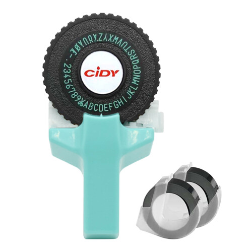 Mini Manual Embossing Label Maker Handheld Battery-Free 1