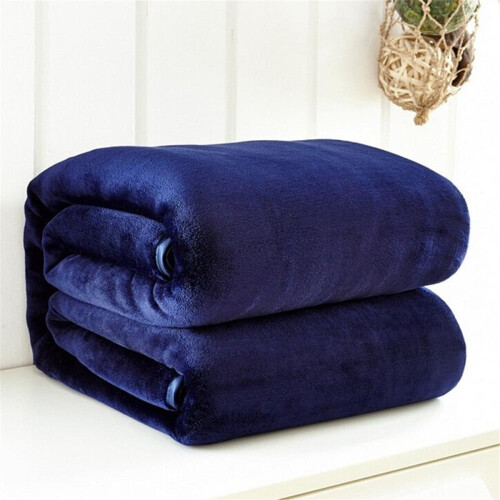 Fleece Throw Blanket Extra Large 55.1 x 39.4 inches
