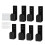 Acrylic Keyboard Wall Mount Flexible Space-Saving Stand 1