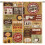 Vintage Coffee Kitchen Curtains 2 Panels 42x54 inch 1