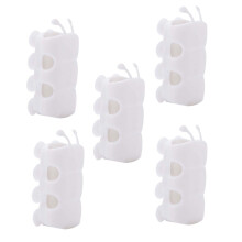 Silicone Shower Head Holder with Suction Cup 5PCS