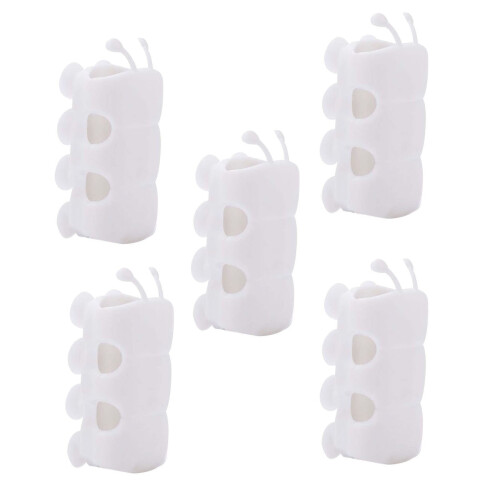 Silicone Shower Head Holder with Suction Cup 5PCS