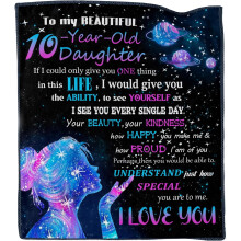 Morbida coperta, ideale come regalo per il 17 compleanno di una ragazza, 50x60 pollici.