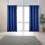 Blackout Curtain Panel Pair Navy Blue 63x52 Inch 1