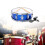 13-inch Snare Drum Blue Portable Lightweight 3