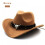 Cowboyhat i uldfilt i westernstil, unisex 1