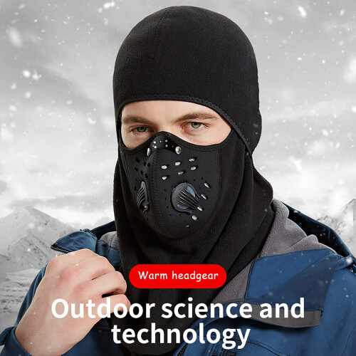 Men's Winter Face Mask Windproof Warm Breathable 3D Design
