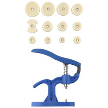 Nylon Watch Back Press Tool Kit with 12 Dies