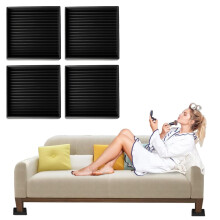 Non-Slip Furniture Pads Heavy-Duty Rubber 4-Pack