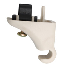 Car Sun Visor Holder Retainer Clip Beige for 2010-2012 Ford